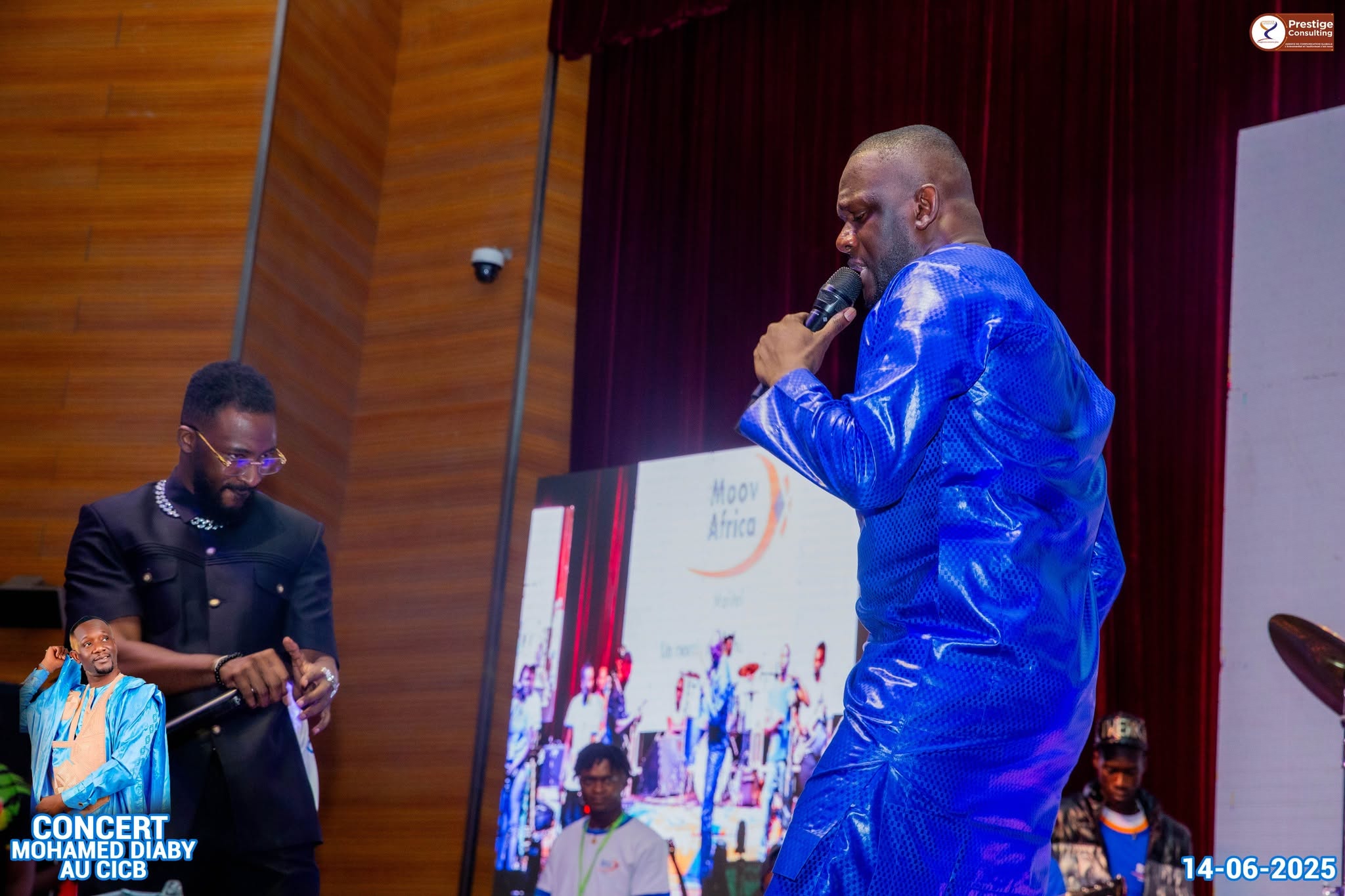 Concert Mohamed Diaby au Cicb